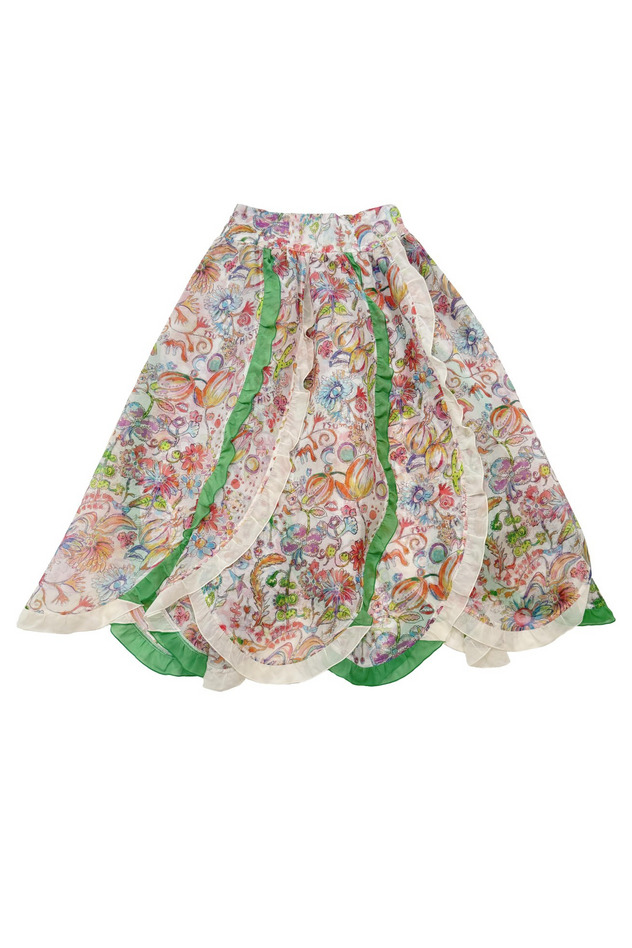 Dreamy Bloom Skirt 詳細画像 off white 1