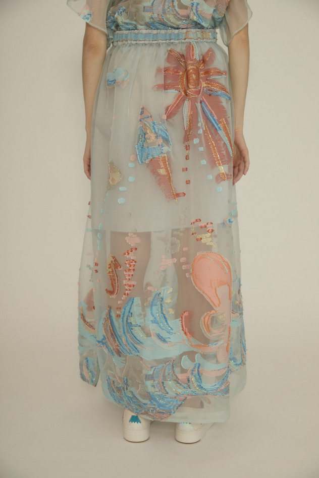 Sunny Splash JQ Skirt 詳細画像 off white 10