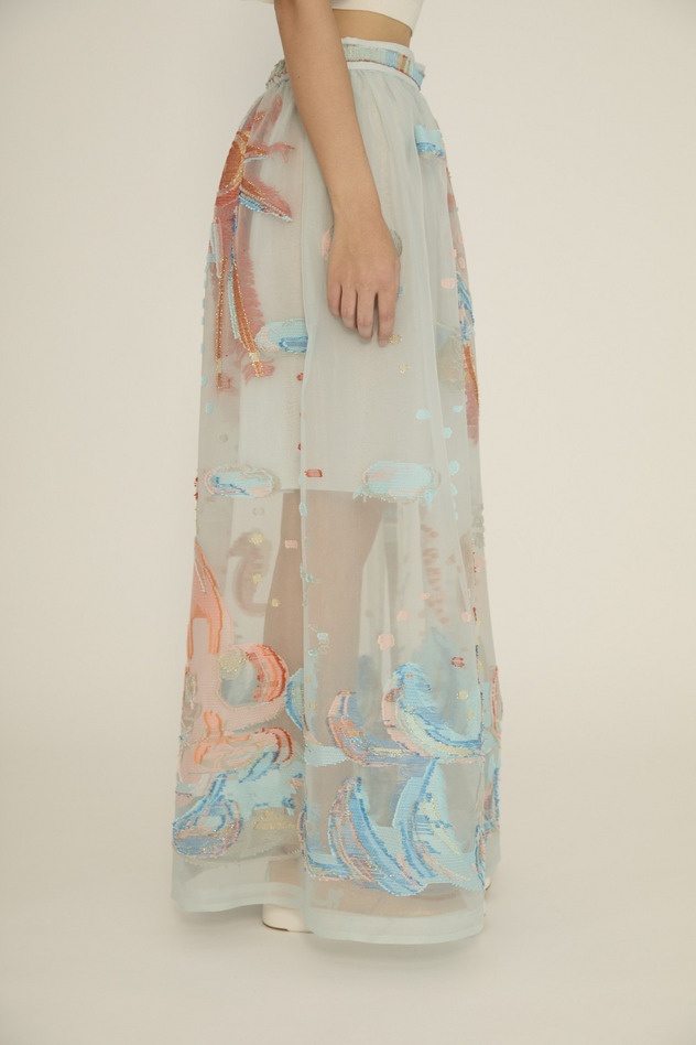 Sunny Splash JQ Skirt 詳細画像 off white 11