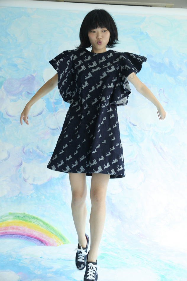 Kiraneko JQ Denim Dress 詳細画像 blue 14