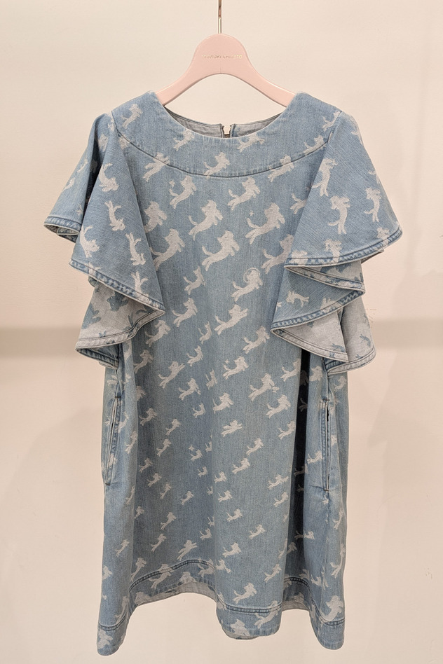 Kiraneko JQ Denim Dress 詳細画像 blue 7
