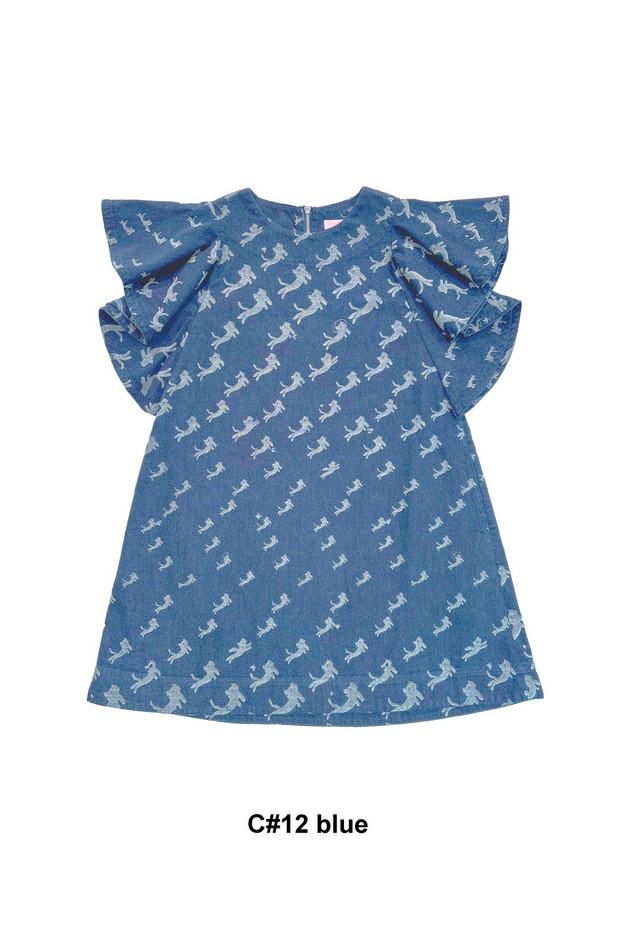 Kiraneko JQ Denim Dress 詳細画像 blue 1