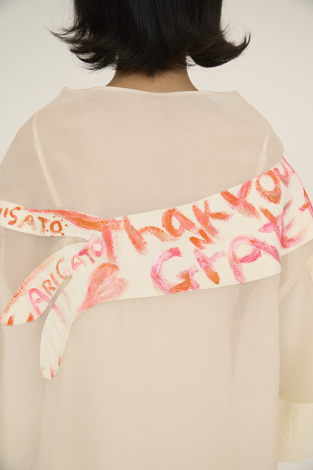 Happy Drawing Dress 詳細画像 off white 6