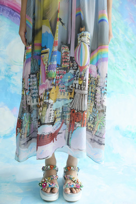 Tokyo Cats Dress 詳細画像