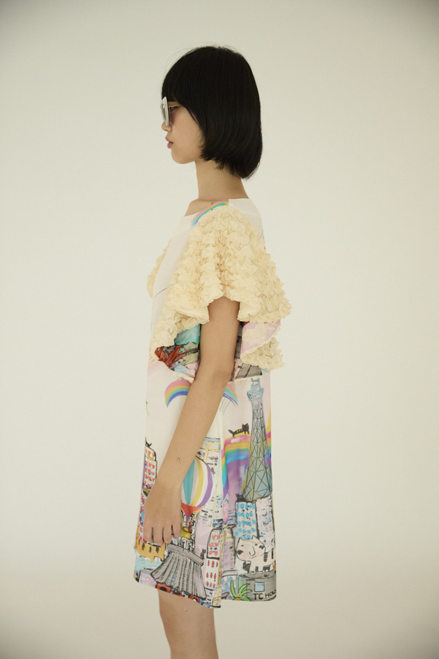 Tokyo Cats Dress 詳細画像 off white 6