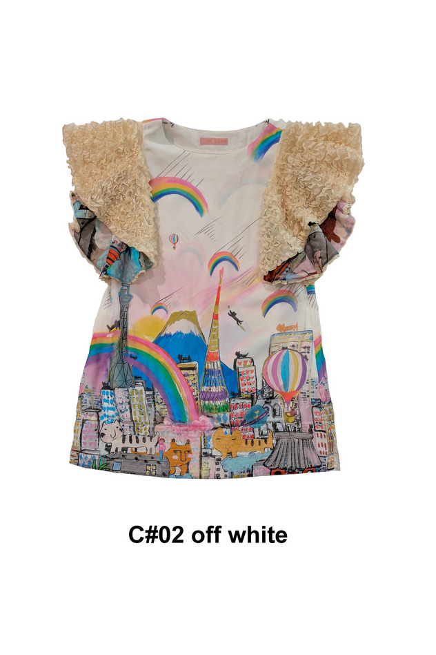 Tokyo Cats Dress 詳細画像 off white 9