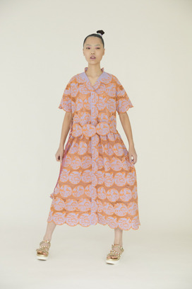 Cosmic Cats Cotton Dress 詳細画像