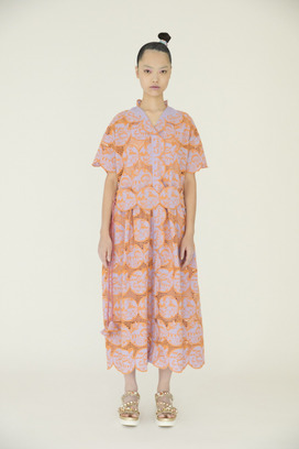 Cosmic Cats Cotton Dress 詳細画像
