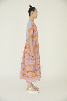Cosmic Cats Cotton Dress 詳細画像