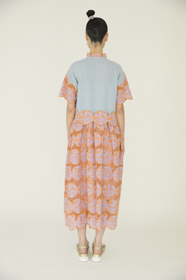 Cosmic Cats Cotton Dress 詳細画像