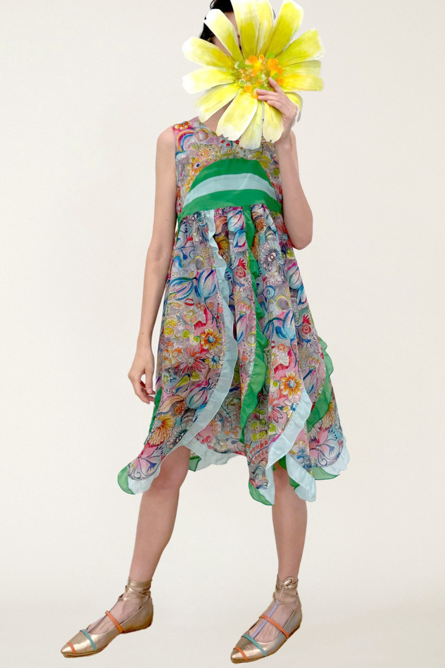 Dreamy Bloom Dress 詳細画像 off white 8