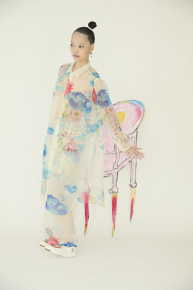 Cats Chair Organdy Dress 詳細画像