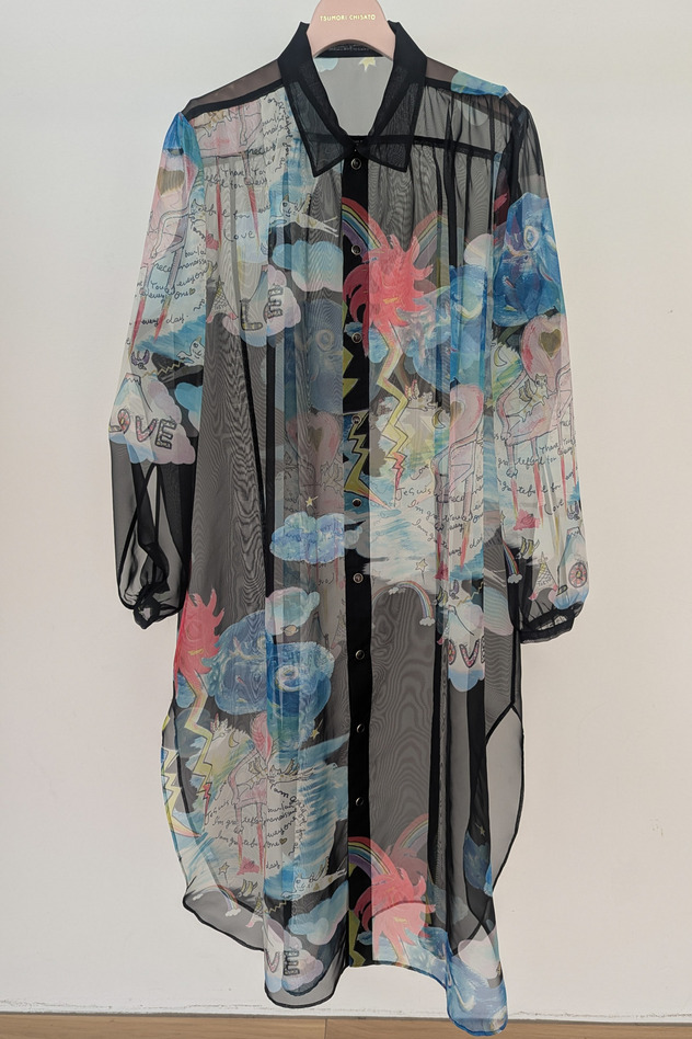 Cats Chair Organdy Dress 詳細画像 off white 7