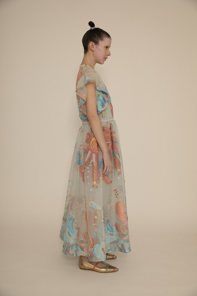 Sunny Splash JQ Dress 詳細画像 light blue 3
