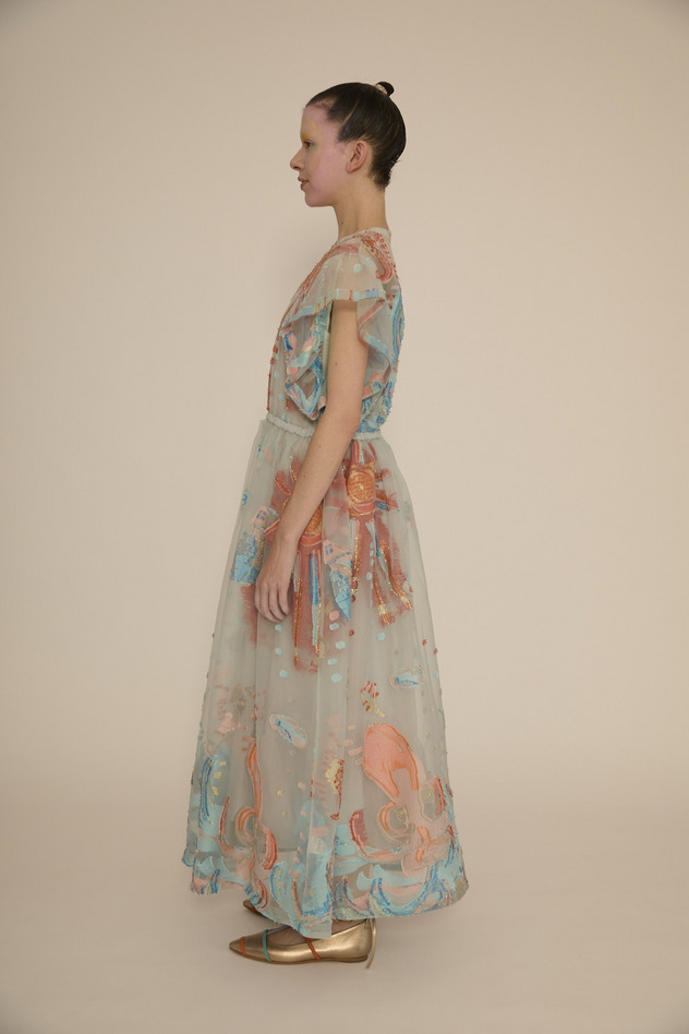 Sunny Splash JQ Dress 詳細画像 light blue 5