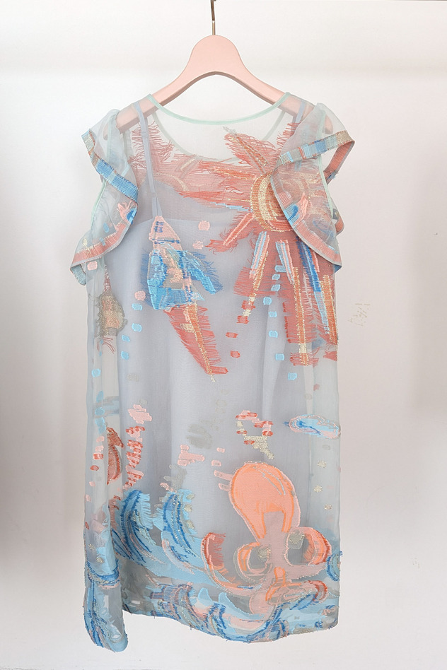 Sunny Splash JQ Dress 詳細画像 light blue 8