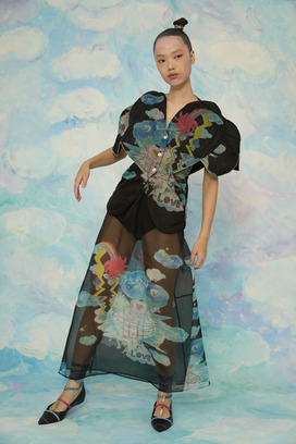 Cats Chair Organdy Dress 詳細画像