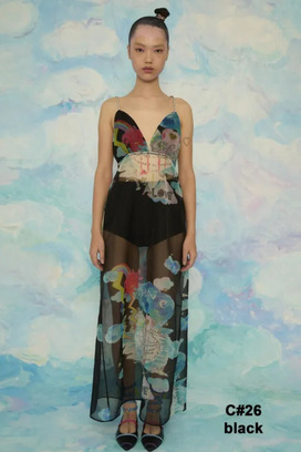 Cats Chair Organdy Dress 詳細画像