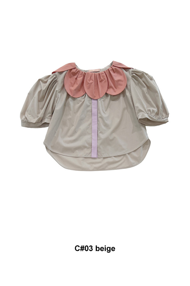Fairy Flower Blouse 詳細画像 beige 6