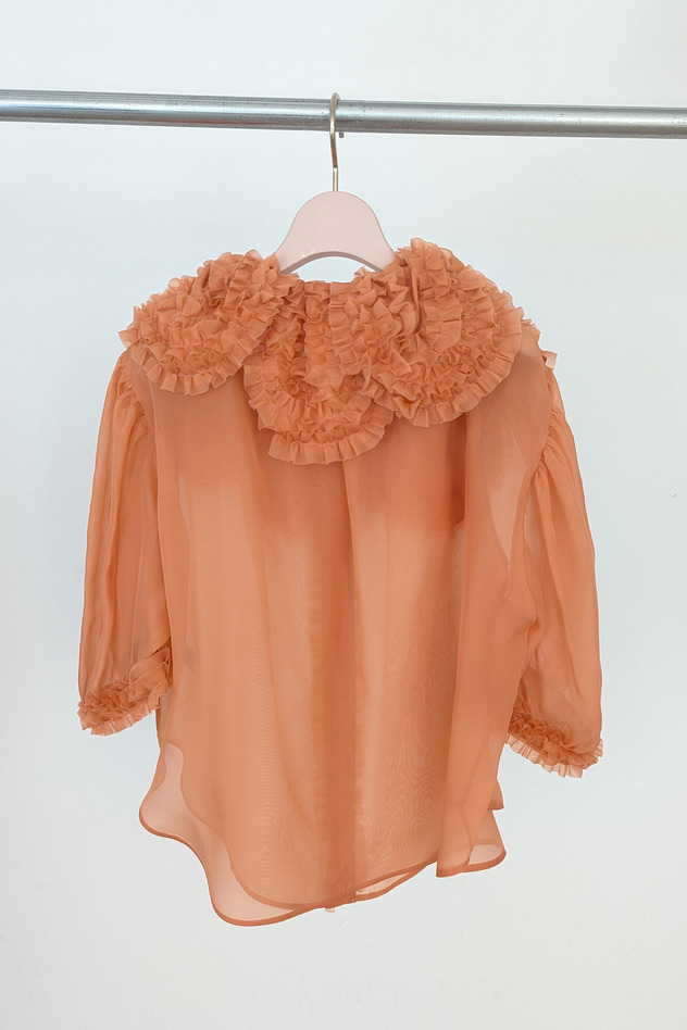 Happy Drawing Blouse 詳細画像 off white 9