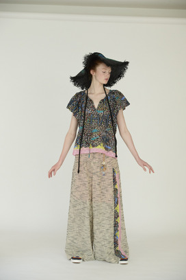 Dancing Fish Parade Blouse 詳細画像