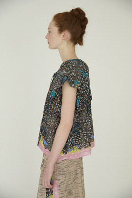 Dancing Fish Parade Blouse 詳細画像