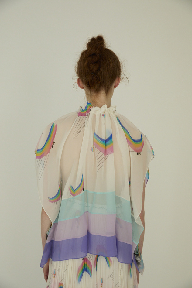 Tokyo Cats Blouse 詳細画像 off white 3