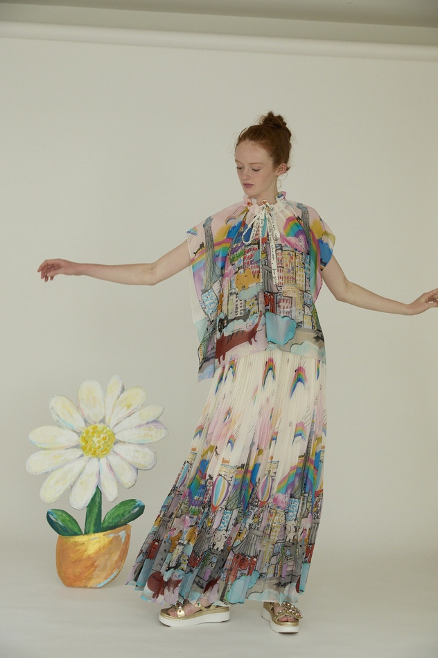 Tokyo Cats Blouse 詳細画像 off white 8