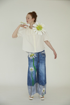 Fairy Flower Organdy Blouse 詳細画像