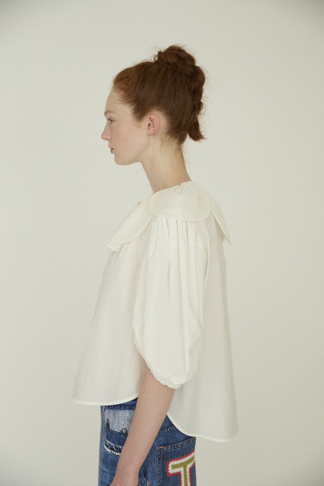 Fairy Flower Organdy Blouse 詳細画像 off white 4