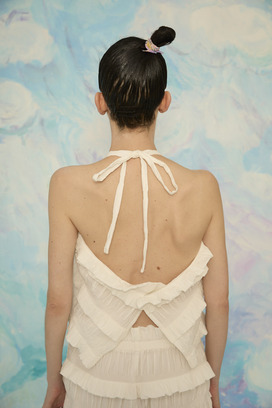 Stretch Border Bustier 詳細画像