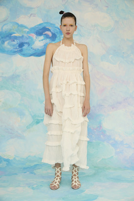 Stretch Border Dress