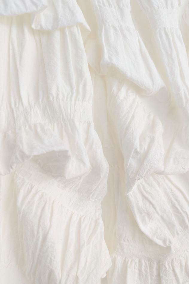 Stretch Border Dress 詳細画像 off white 8