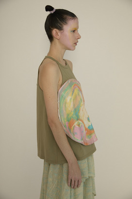 Earth Print Sleeveless 詳細画像