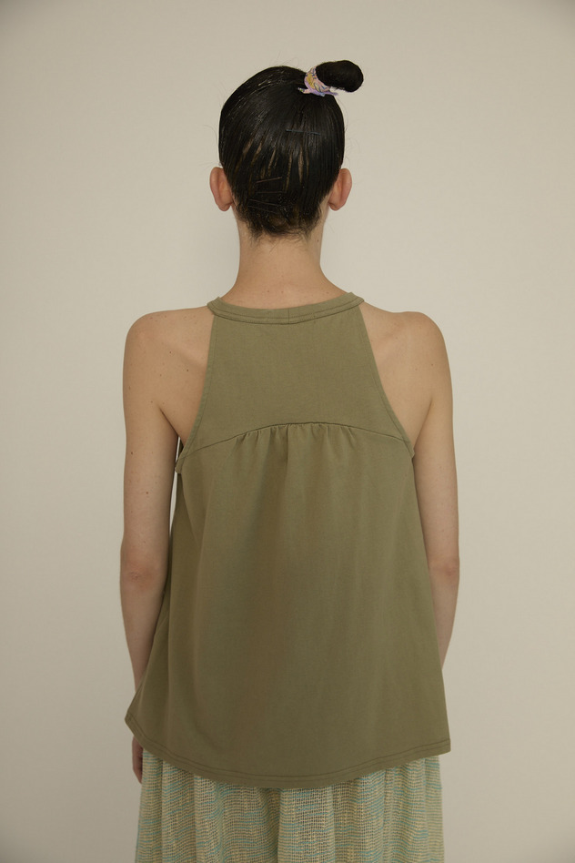 Earth Print Sleeveless 詳細画像 khaki 3