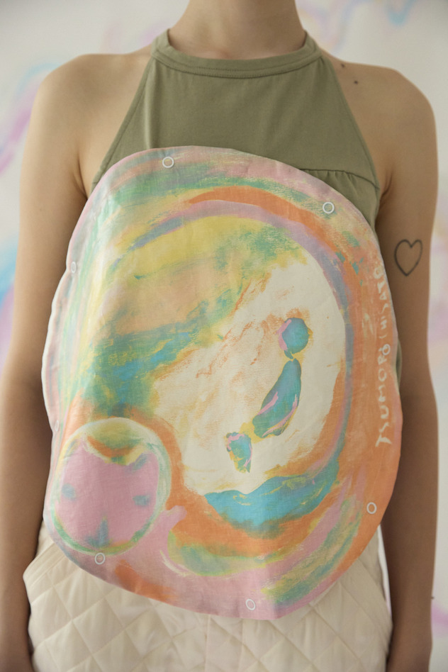Earth Print Sleeveless 詳細画像 khaki 5