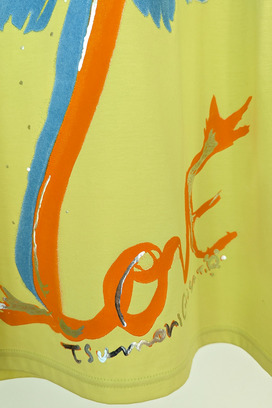 Daisy Print Jersey sleeveless 詳細画像