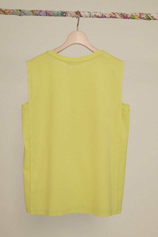 Daisy Print Jersey sleeveless 詳細画像 off white 9