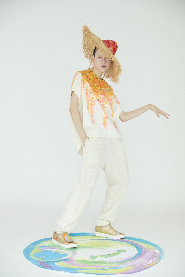 Mix Fancy Jersey Pants 詳細画像 off white 17