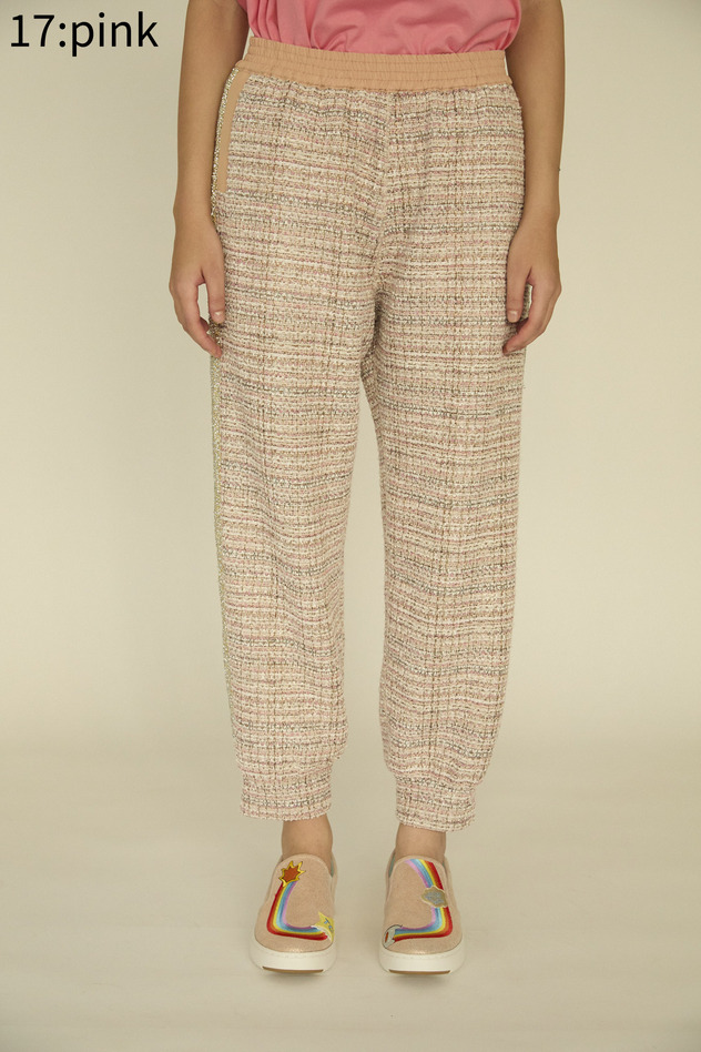 Mix Fancy Jersey Pants 詳細画像 pink 1