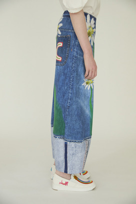 TROMPE-L'OEIL Daisy Denim Pants 詳細画像