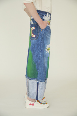 TROMPE-L'OEIL Daisy Denim Pants 詳細画像