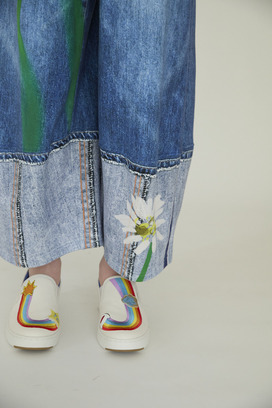 TROMPE-L'OEIL Daisy Denim Pants 詳細画像