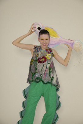 Slab Tweed Pants 詳細画像