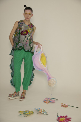 Slab Tweed Pants 詳細画像