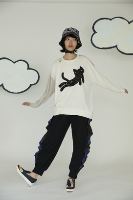 Slab Tweed Pants 詳細画像