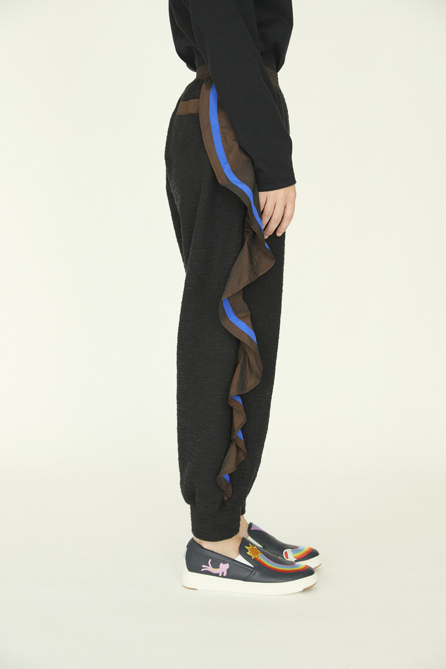 Slab Tweed Pants 詳細画像 green 18