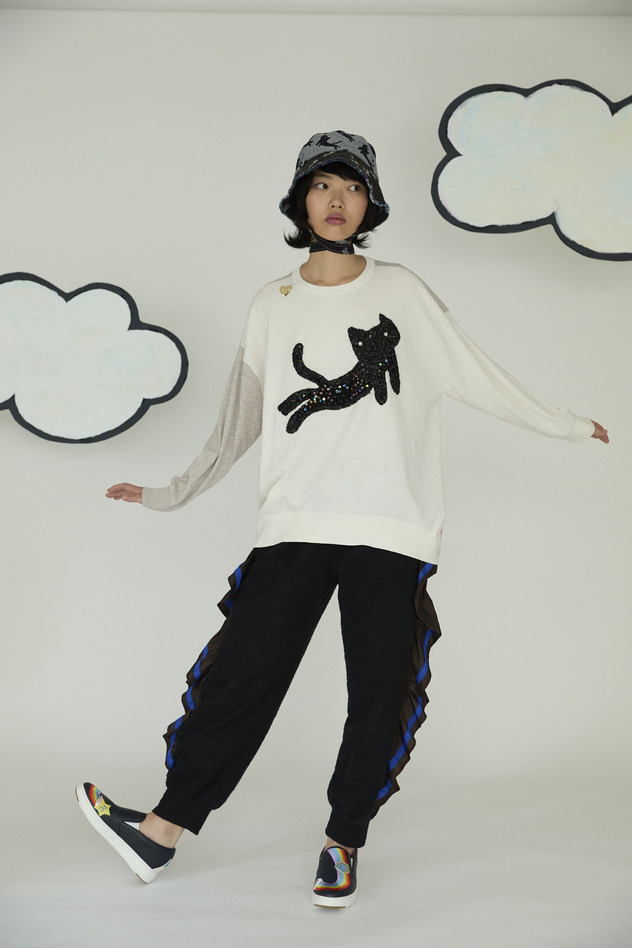 Slab Tweed Pants 詳細画像 green 25