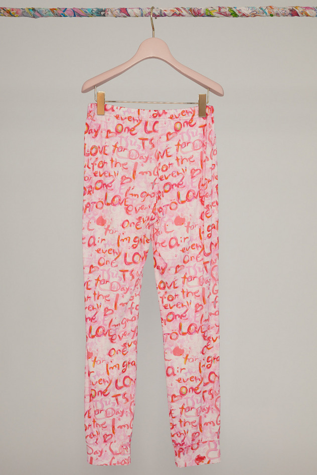 Message Jersey Pants 詳細画像 pink 2