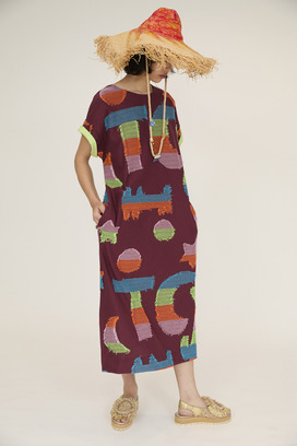 TC Colorful Cat JQ Dress 詳細画像